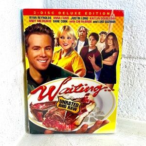 New in Plastic 2005 Waiting Ryan Reynolds and Anna Faris Comedy  DVD Mov…